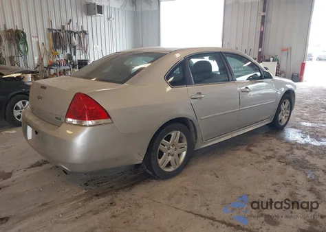 2012 Chevrolet Impala Lt из США, поврежденный, VIN 2G1WG5E3XC1251664